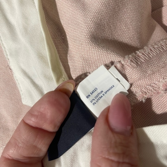 Gap Pink Boot Cut Pants Sz 6 Ankle - Picture 9 of 10